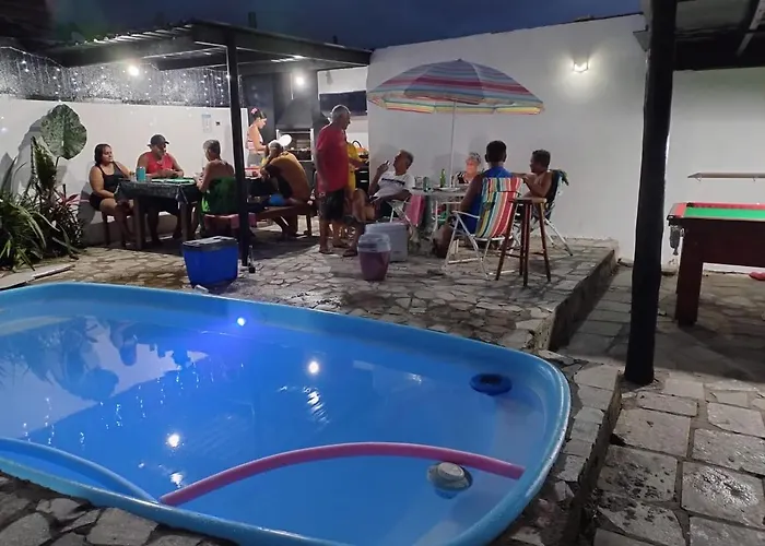 Praia Piscina Bilhar Churrasqueira